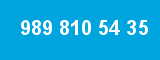 989 810 54 35 989 810 54 35
